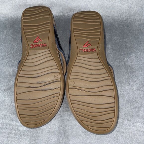 Vionic High Tide Women's Platform Sandals Navy Size‎ 9 - Picture 6 of 7